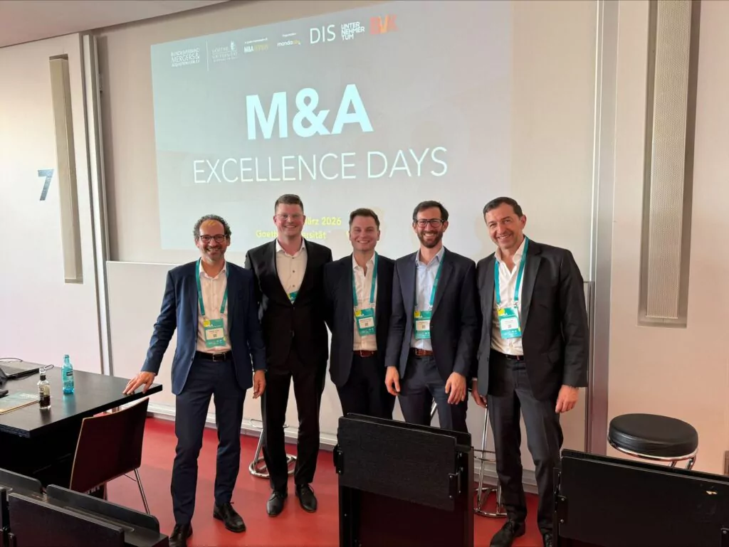 Gruppenbild bei den M&A Excellence Days
